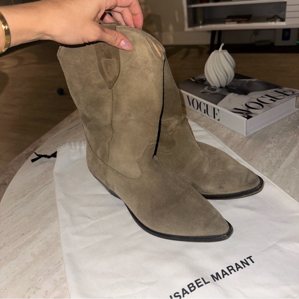 Isabel Marant Duerto boots taupe